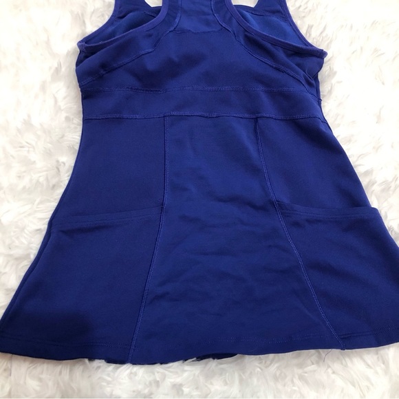 Athleta PR Racerback Tank 2 Running Yoga Sapphire Blue XS - Picture 6 of 10